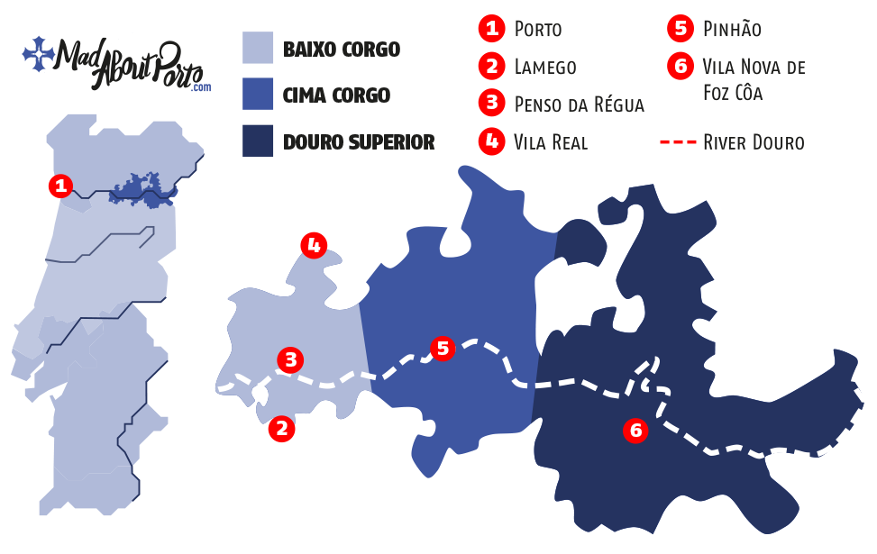 Douro Sub-Regions